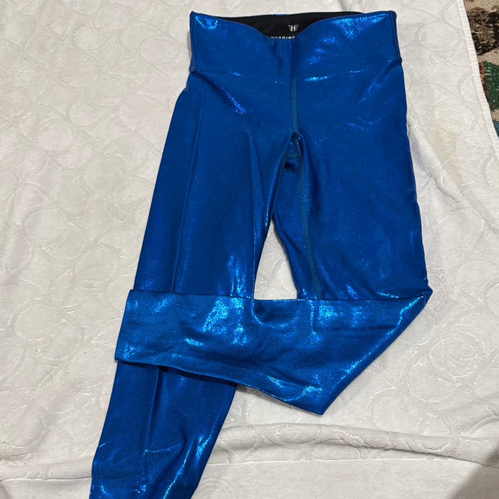 Heroine Sport Blue Compression Leggings